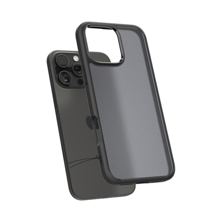 Spigen Ultra Hybrid - tok iPhone 16 Pro Max készülékhez (Frost Black)