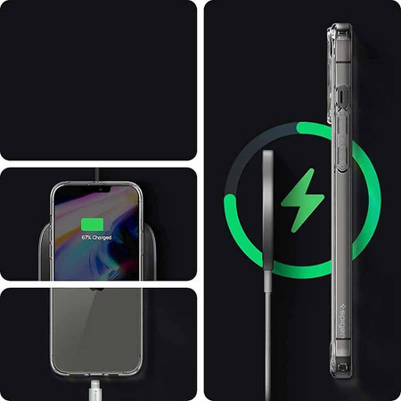 Spigen Ultra Hybrid - tok iPhone 13 Pro Max készülékhez (átlátszó)
