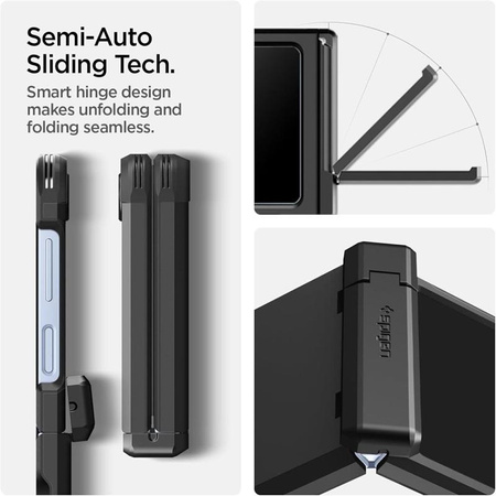 Spigen Tough Armor Pro MagSafe - pouzdro pro Samsung Galaxy Z Flip 6 / 7 FE (černé)