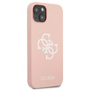 Guess Silikon 4G Big Logo - iPhone 13 Hülle (rosa)