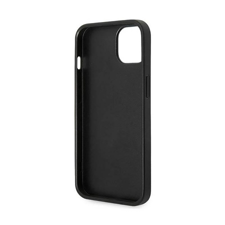 Karl Lagerfeld Glitter Plaque Logo - iPhone 14 Hülle (silber)