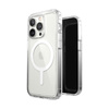 Speck Gemshell + MagSafe - Case for iPhone 14 Pro with half MICROBAN (Clear)