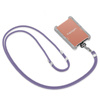 Spigen Universal Strap Set Crossbody & Handgelenk - Schulter- und Handgelenk-Telefonriemen (Deep Purple)
