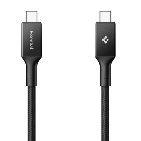 Spigen EB10010CC Essential - Cavo USB-C a USB-C PD 100W 1m (Nero)