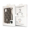 Guess Crossbody 4G Metal Logo - Tasche für iPhone 11 (braun)