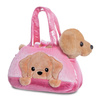 Fancy Pals – Plüschspielzeug Hund Labrador PeekaBoo in rosa Tasche 20 cm Eco-Friendly