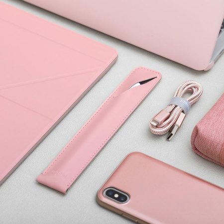 Pouzdro Moshi Apple Pencil - Magnetické pouzdro pro stylus Apple Pencil (Sakura Pink)