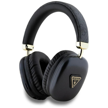 Guess 4G Triangle Logo - Casque intra-auriculaire sans fil Bluetooth V5.3 (noir)