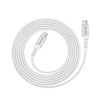 Crong Armor Link - Câble USB-C 60W PD 3A vers USB-C 25cm (blanc)