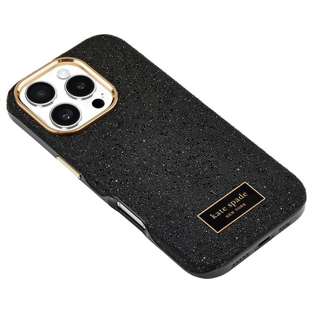 Kate Spade New York Crystal Pave MagSafe - Étui pour iPhone 16 Pro (Nightfall)