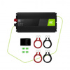 Green Cell - Měnič napětí Inverter 12V na 230V 1500W/3000W Modifikovaná sinusoida