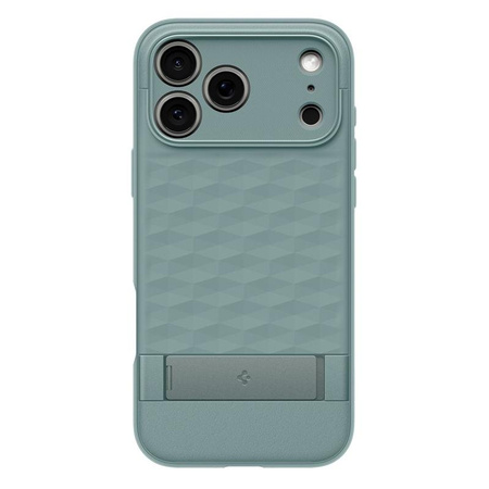 ETUI DO IPHONE 17 PRO do MAGSAFE SPIGEN PARALLAX ORYGINALNE ZIELONE CASE
