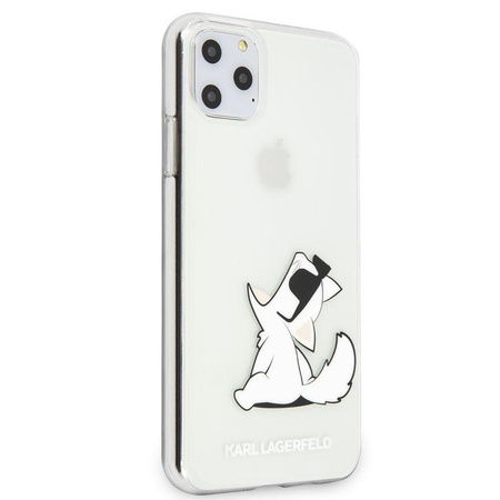 Karl Lagerfeld Choupette Fun Sunglasses - Coque iPhone 11 Pro Max (Transparent)
