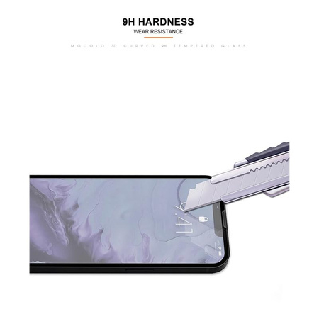 Mocolo 3D Glass Full Glue - Verre de protection pour iPhone 13 / 13 Pro