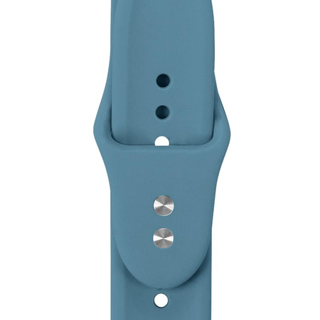 Crong Liquid - Pánt Apple Watch-hoz 38/40/41/42 mm (tengeri)