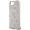 Guess 4G Ring Classic Logo MagSafe - Etui do iPhone 16e (różowy)
