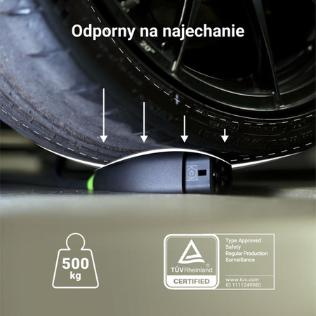 Green Cell - GC Snap Type 2 EV charging cable 11kW 7m 16A pour Tesla Model Y / 3 / S / X, Kia EV6, VW ID.4 / ID.5, BMW i4 / iX, Ford Mach-E