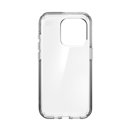 Speck Presidio Perfect-Clear - Custodia per iPhone 15 Pro (trasparente)
