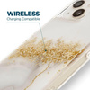 Case-Mate Karat - iPhone 14 Plus tok arannyal díszített (Márvány)