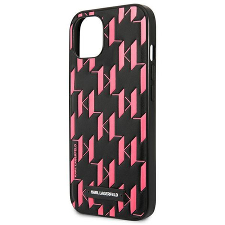 Karl Lagerfeld Monogram Plaque - Cover for iPhone 13