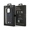BMW Stepptasche Tricolor - iPhone 15 Pro Max Tasche (schwarz)