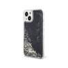 Guess Liquid Glitter Marble - Case for iPhone 14 (Black)