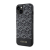 Guess GCube Stripes MagSafe - Schutzhülle für iPhone 14 Plus (Schwarz)