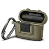 Spigen Lock Fit - Pancéřované pouzdro pro Apple AirPods Pro 1 / 2 (Vintage Khaki)