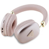 Guess Metallic Triangle Logo - Wireless Over-Ear Headphones Bluetooth V5.3 (pink)