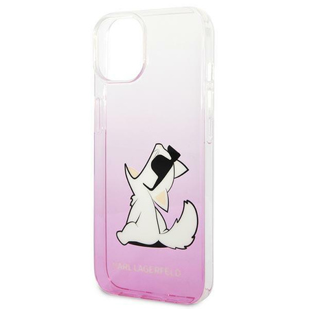 Karl Lagerfeld Choupette Fun Sunglasses - Etui iPhone 14 (różowy)