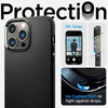 Spigen Liquid Air - Coque pour iPhone 14 Pro (Noir)