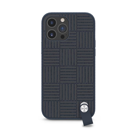 Moshi Altra - Case with detachable lanyard iPhone 13 Pro Max (anti-bacterial NanoShield™) (Blue)