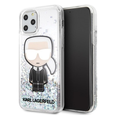 Karl Lagerfeld csillogó irizáló ikonikus - iPhone 11 Pro tok