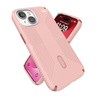 Speck Presidio2 Grip ClickLock & MagSafe - Case iPhone 16e / iPhone 15 / iPhone 14 / iPhone 13 (Dahlia Pink / Rose Copper)