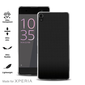 PURO 0.3 Nude MFX - Gehäuse Sony Xperia XA (Transparent)