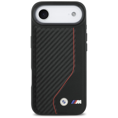 BMW M Carbon Line & Logo MagSafe – Kryt iPhone Air (červený)
