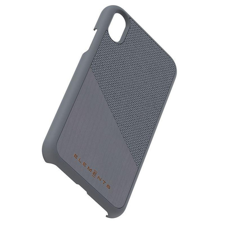 Nordic Elements Original Hel - Coque en bois pour iPhone XR (Gris moyen)