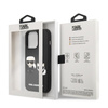 Karl Lagerfeld Ikonik 3D Karl & Choupette - Etui iPhone 14 Pro Max (czarny)