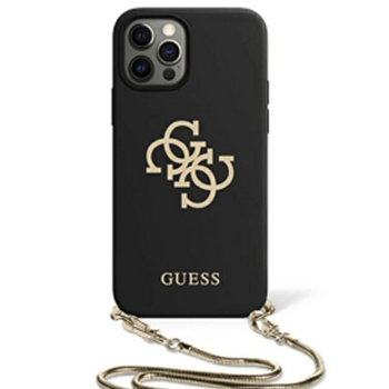 Guess 4G Big Logo Chain - pouzdro pro iPhone 11 (černé)