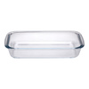 Żaroodporne Naczynia Prostokątne Szklane do Piekarnika Zestaw Alpina 3szt