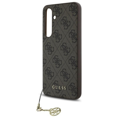 Guess 4G Charms Collection - Hülle für Samsung Galaxy S24 FE (braun)