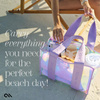 Case-Mate Soap Bubble Beach Tote with Phone Pouch - Vodotěsná plážová taška přes rameno s pouzdrem na telefon (Iridescentní)