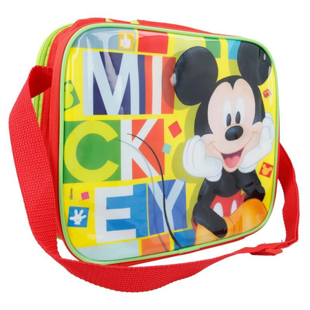Mickey Mouse - Reggeli / uzsonnás doboz készlet + 530 ml-es bidon táskában