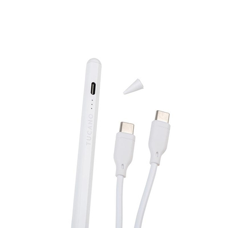 Tucano Pencil Magnetic iPad Stylus Pen - Stylus-Stift für iPad (Weiß)