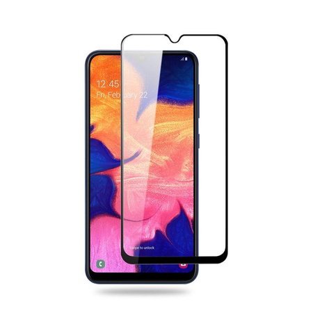 Crong Edge Glass 4D Full Glue - Szkło hartowane na cały ekran Samsung Galaxy A10