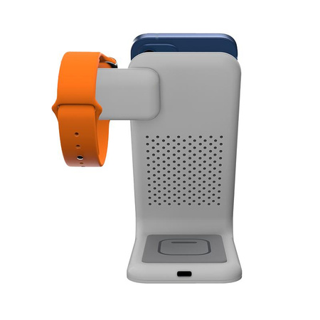 STM ChargeTree Swing - bezdrátová nabíječka 3 v 1 pro iPhone, AirPods a Apple Watch (bílá)