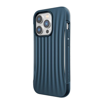 X-Doria Raptic Clutch - Biologisch abbaubare Hülle für iPhone 14 Pro (Falltest 3m) (Blau)