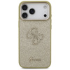 Guess Fixed Glitter Big 4G Metal Frame - Pouzdro iPhone 17 Pro Max (zlatý)