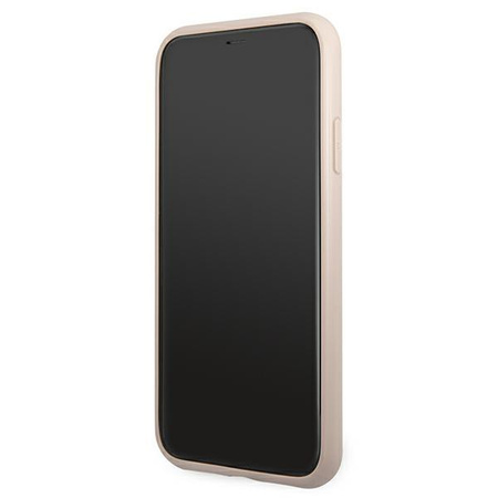 Guess 4G Metall Gold Logo - iPhone 11 Tasche (rosa)