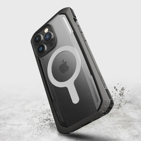 X-Doria Raptic Secure MagSafe - Biológiailag lebomló iPhone 14 Pro Max tok (4m-es esésteszt) (fekete)